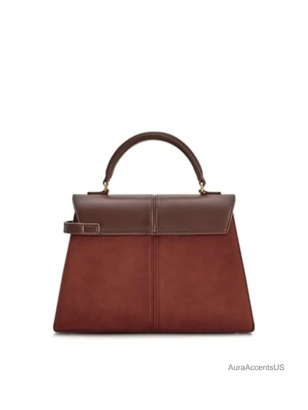 JW PEI Elise Top Handle Bag Faux Suede Vegan Leather Shoulder